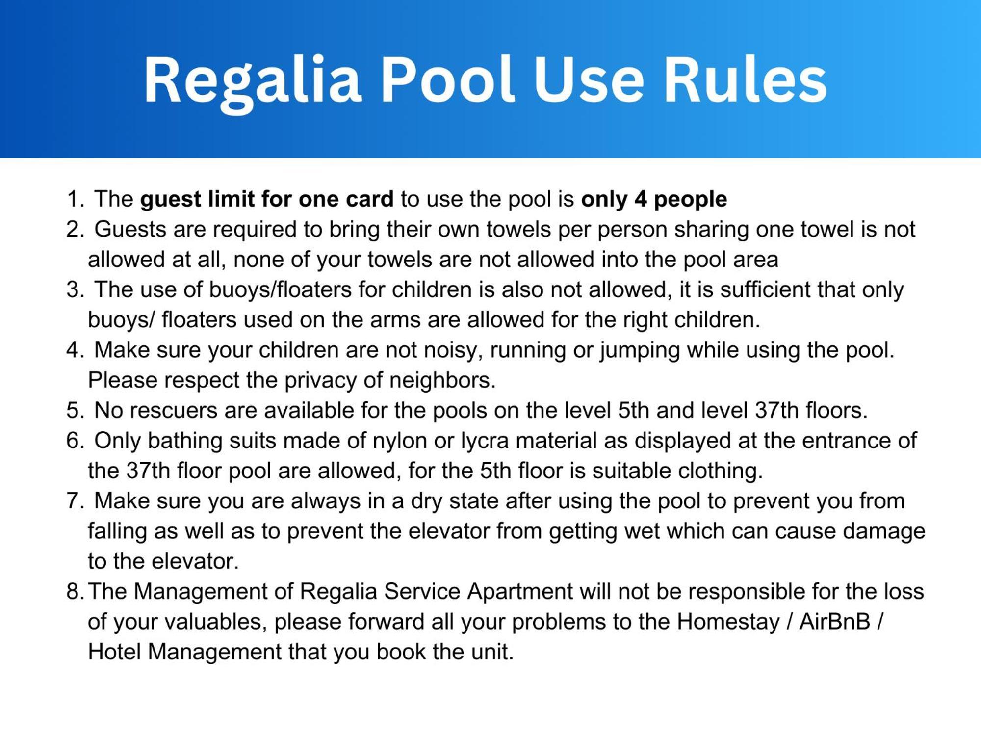 Regalia Residence The Sky Pool Suite Kuala Lumpur Eksteriør bilde