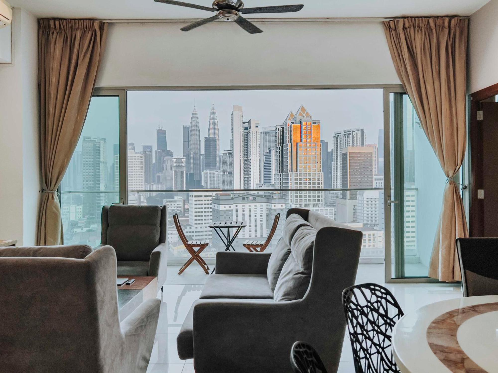Regalia Residence The Sky Pool Suite Kuala Lumpur Rom bilde